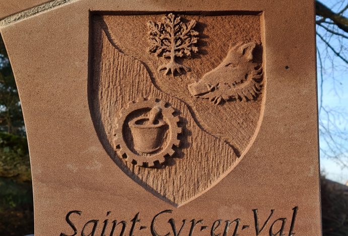 Wappen Saint-Cyr-en-Val